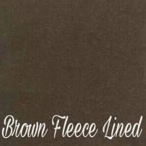 Brown Fleece Lined Leggings